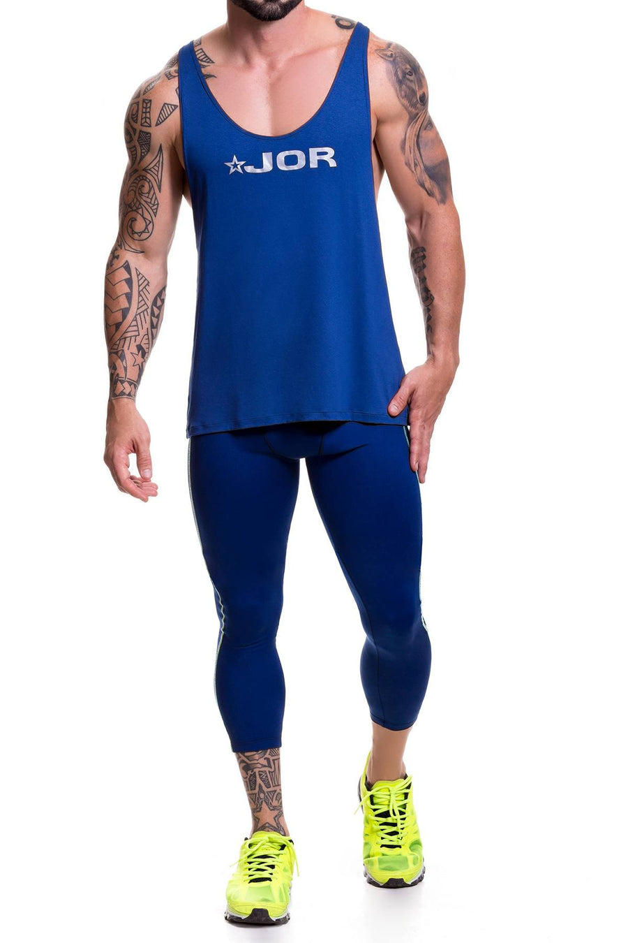 Jor Blue Game Tank Top