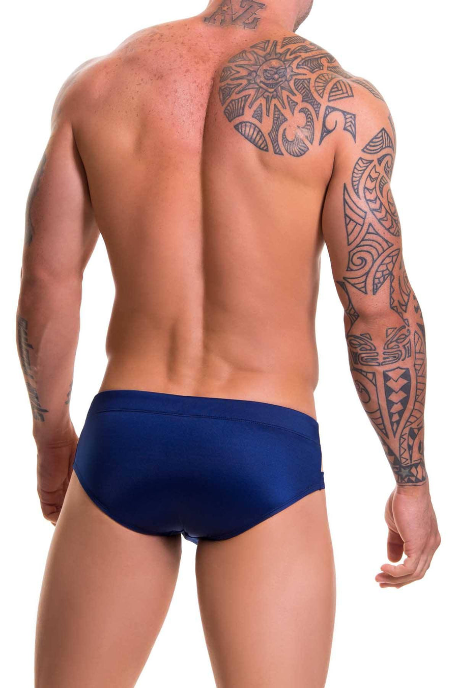 Jor Blue/Gold Lyon Swim Brief