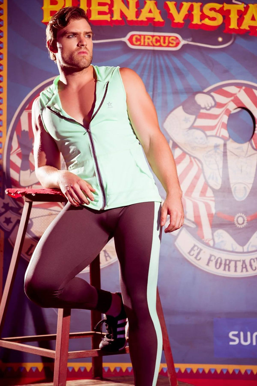 Jor Mint Spring Sleeveless Hoodie