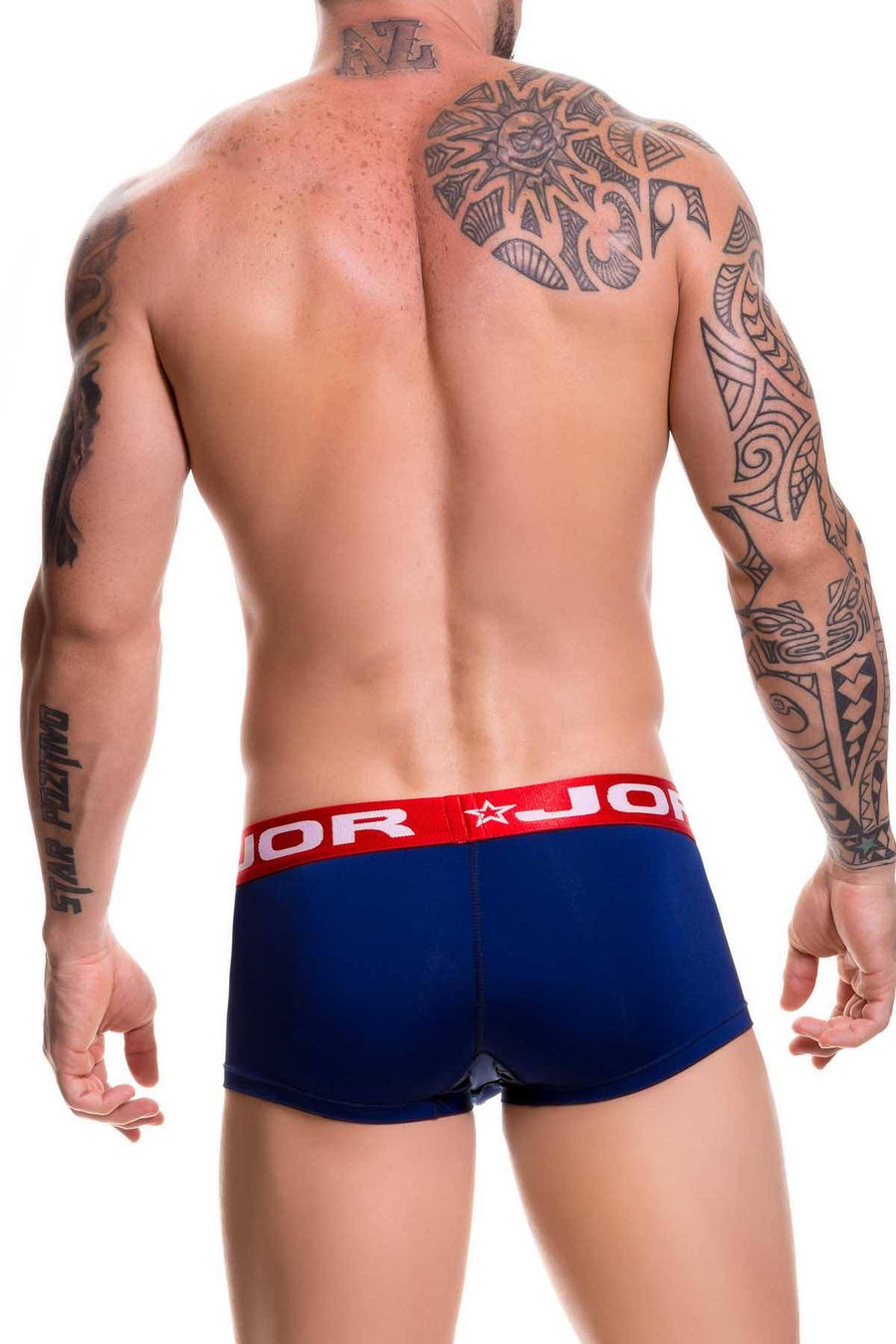 Jor Navy/Red Soft Trunk