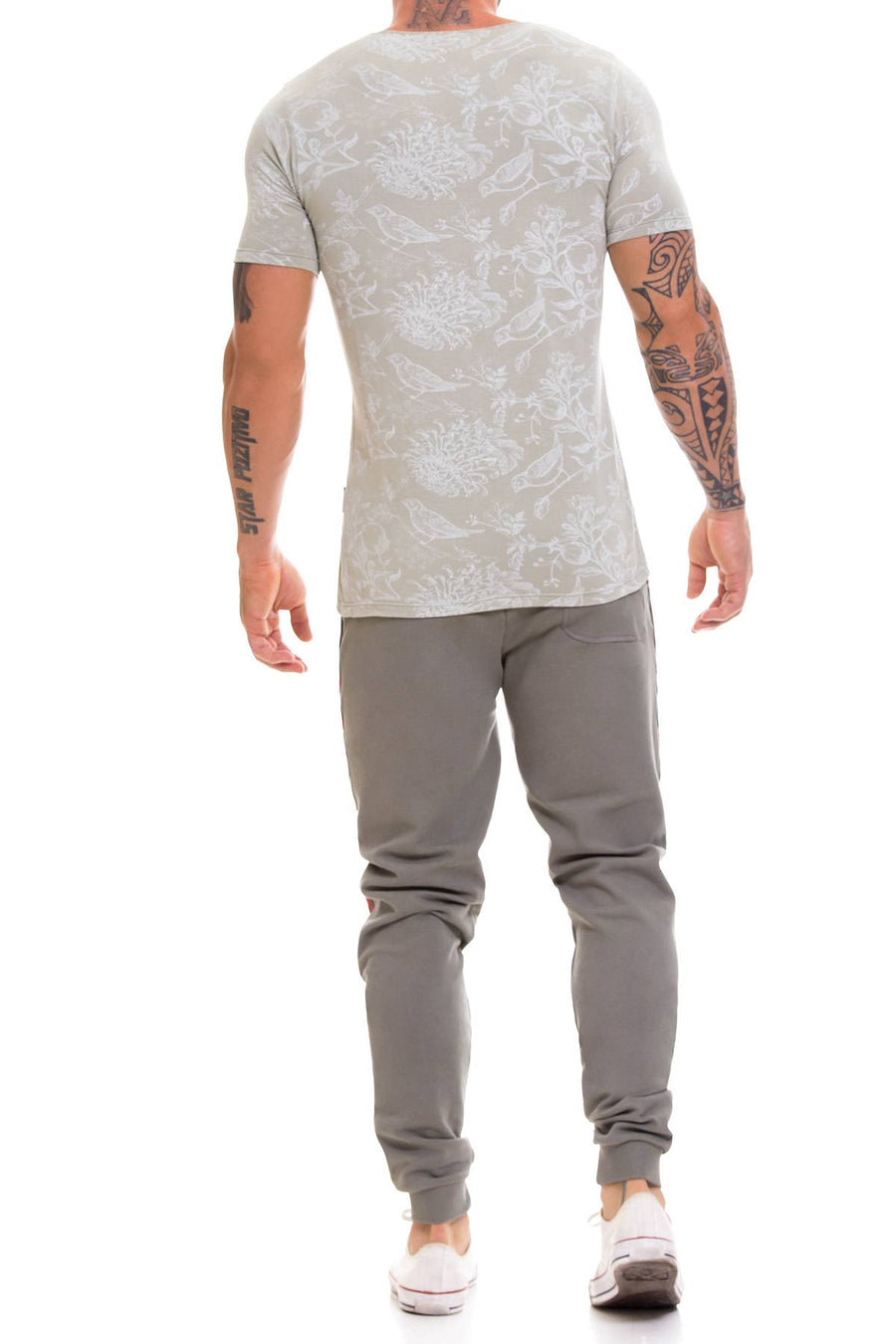 Jor Olive Manhattan V-Neck T-Shirt