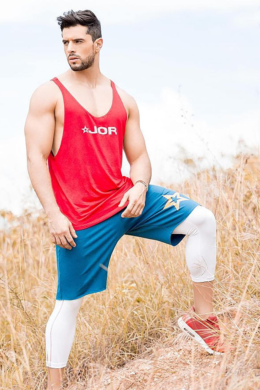 Jor Red Game Tank Top