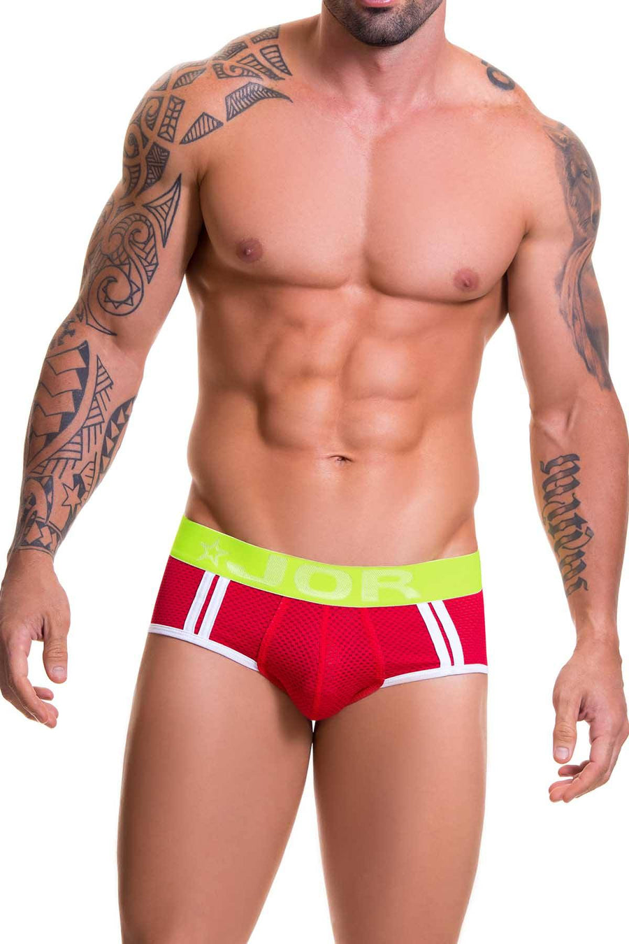 Jor Red/Yellow Electro Jock-Brief
