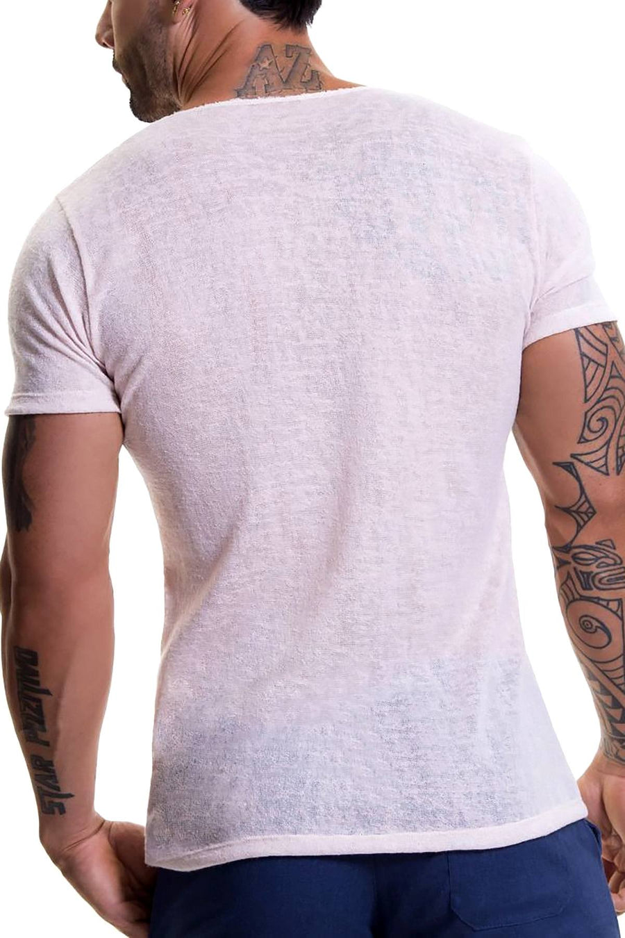 Jor Rose-Pink Maui Sheer T-Shirt