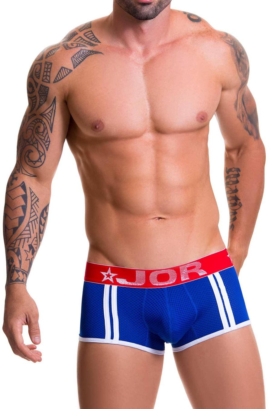Jor Royal-Blue/Red Electro Jock-Trunk