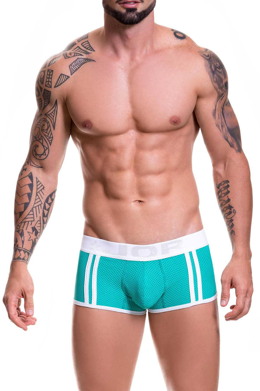 Jor Teal-Green/White Electro Jock-Trunk