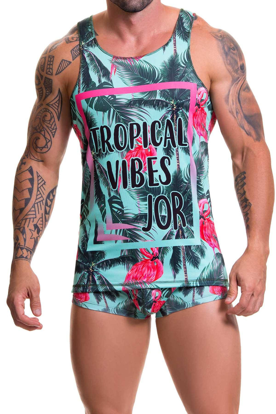 Jor Teal Miami Tank Top