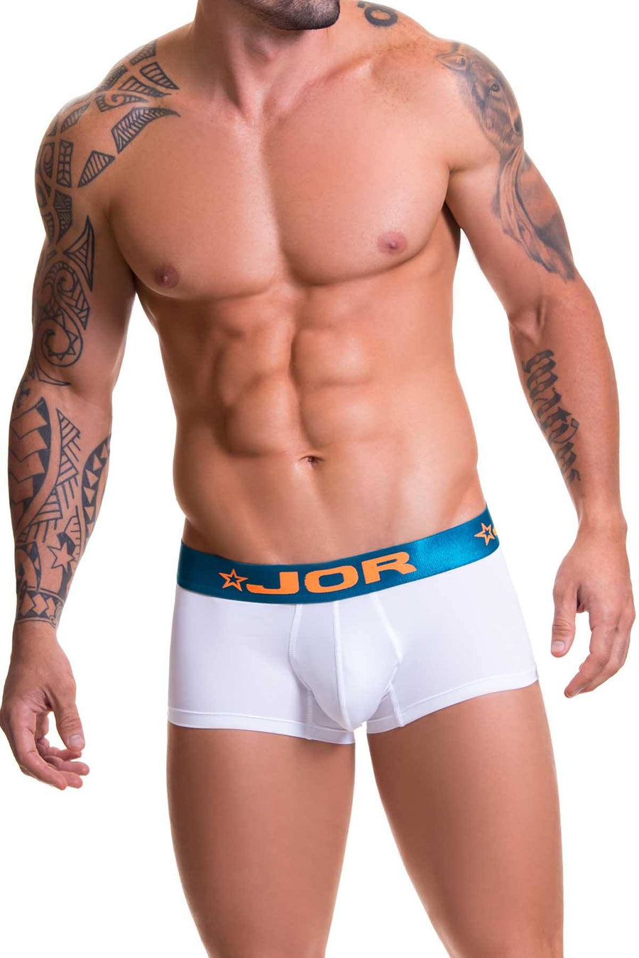 Jor White/Blue Soft Trunk
