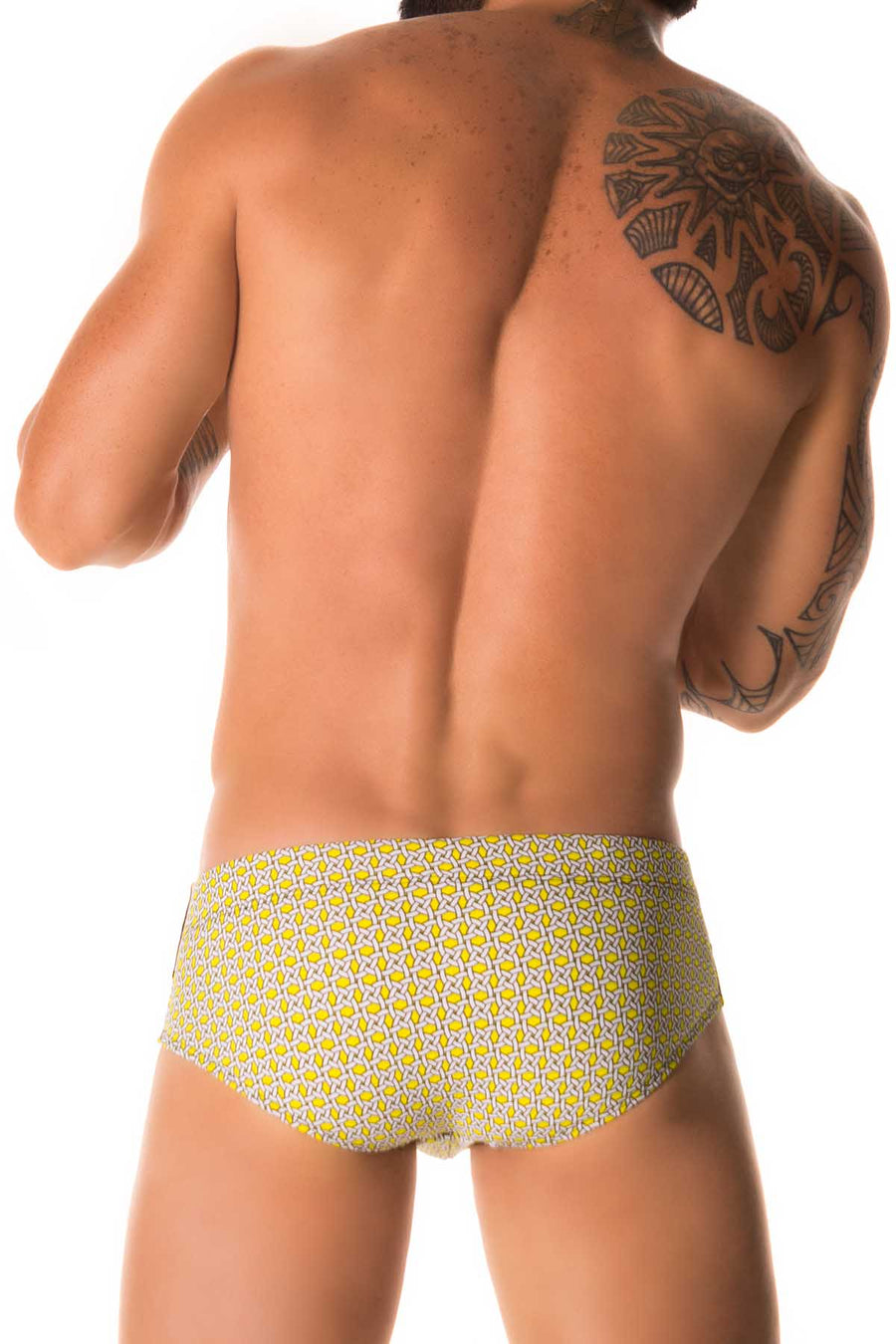 Jor Yellow Galaxy Swimwear