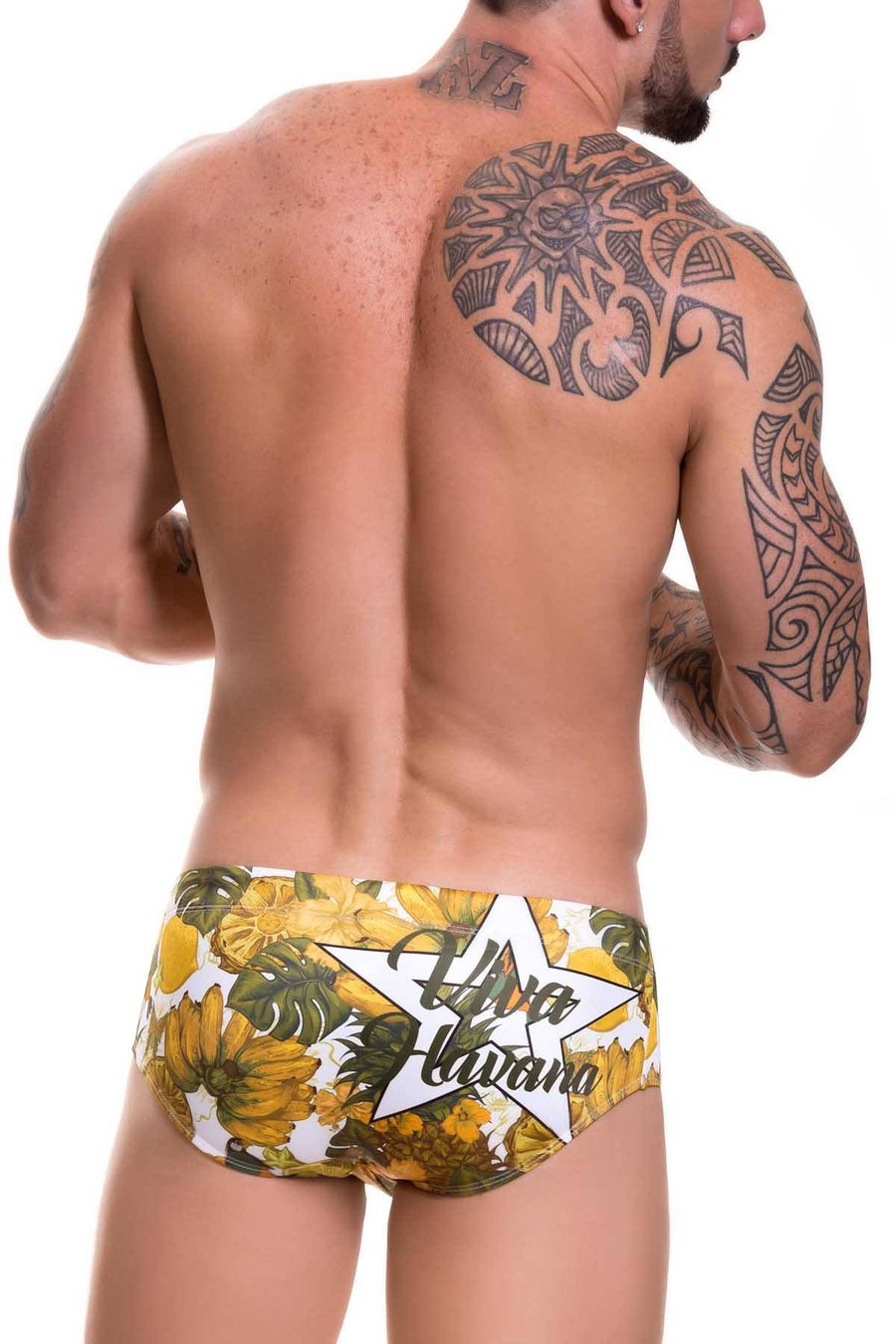 Jor Yellow Havana Swim Brief