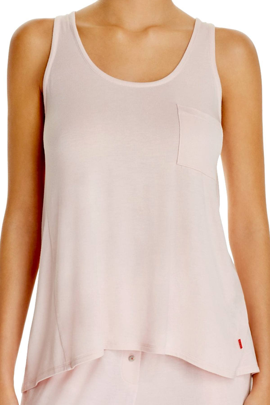 Josie by Natori Light-Pink Lounge Tee Tank