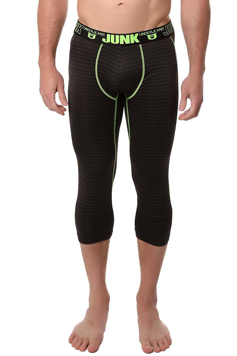 Junk Underjeans Green Balance Shin-Length Legging