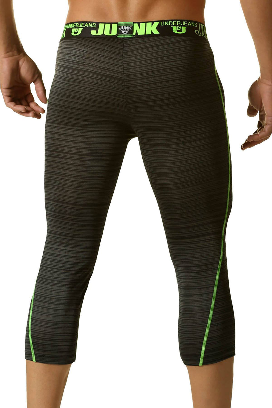 Junk Underjeans Green Balance Shin-Length Legging