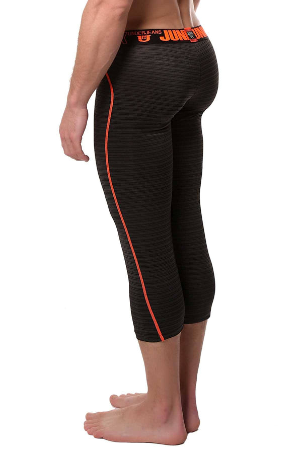 Junk Underjeans Orange Balance Shin-Length Legging