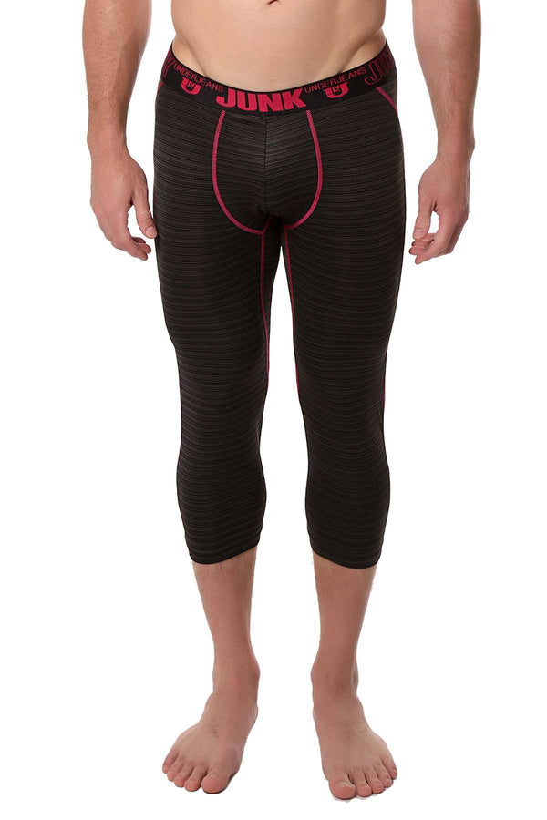 Junk Underjeans Pink Balance Shin-Length Legging