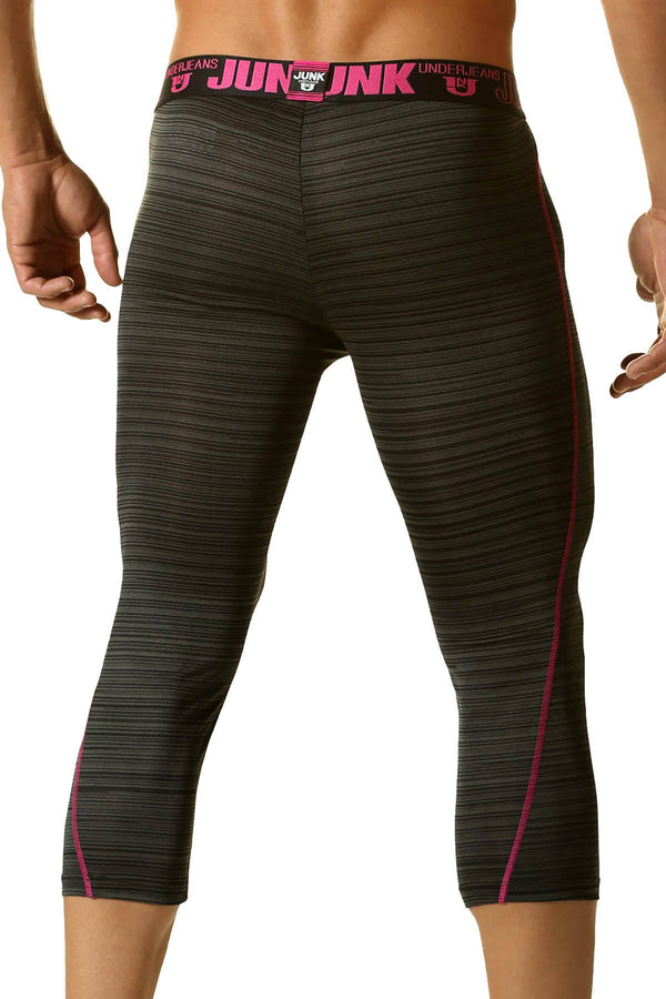 Junk Underjeans Pink Balance Shin-Length Legging