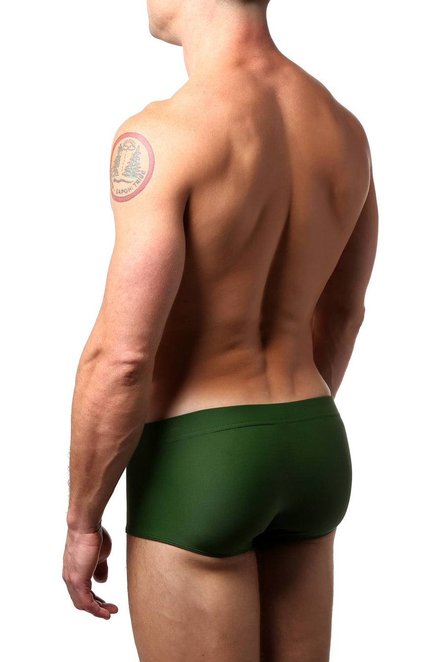 JustinCase Forest Green Swim Trunk