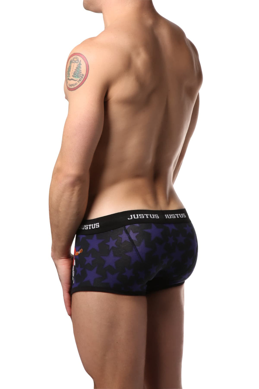 Justus Boyz Black Football Trunk