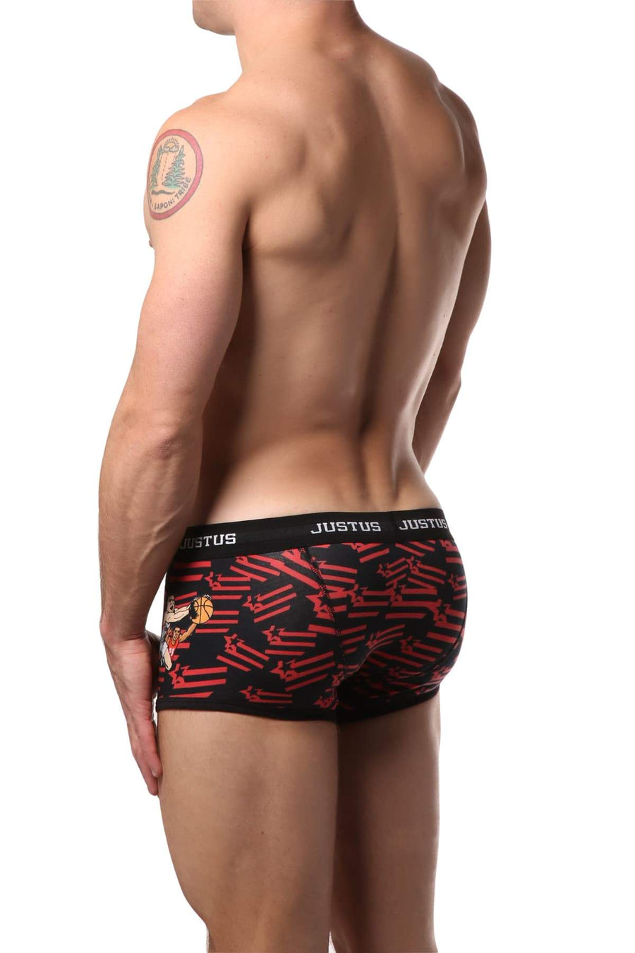 Justus Boyz Black Basketball Trunk