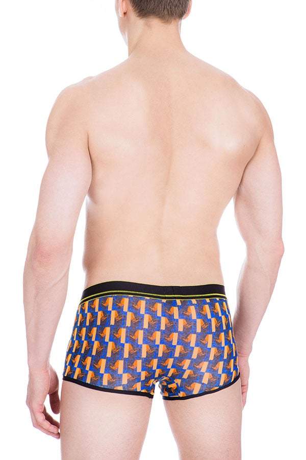 Ken Wroy Blue & Orange Strike Zone Low-Trunk