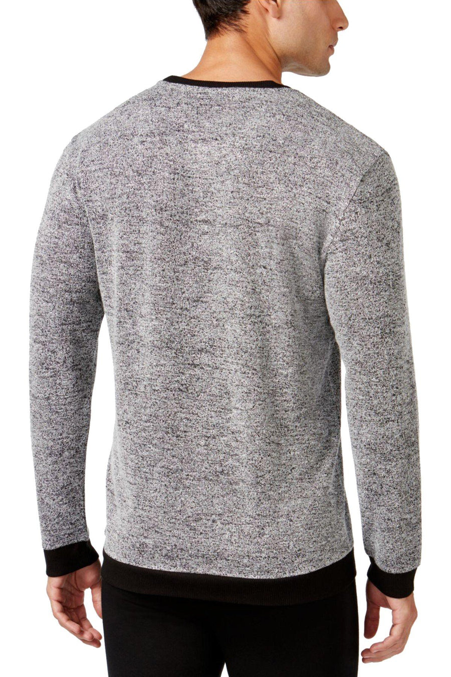 Kenneth Cole Reaction Black Marled Sleep Shirt