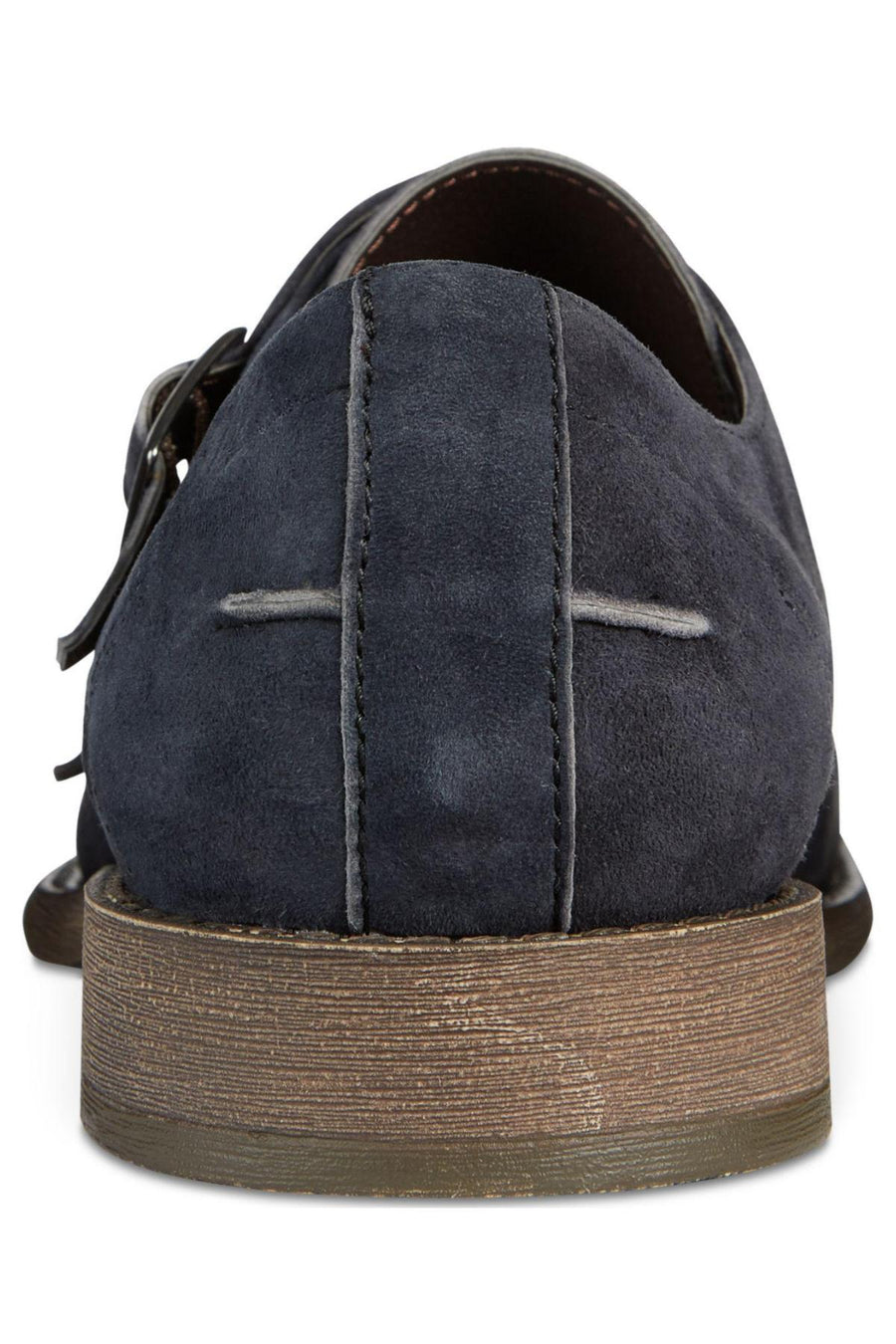 Kenneth Cole Reaction Navy Design-20644 Suede Monk Loafer