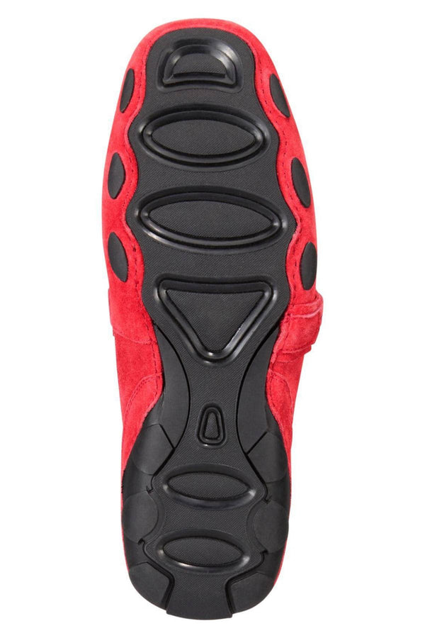 Kenneth Cole Reaction Red Suede Toast-2-Me Driver