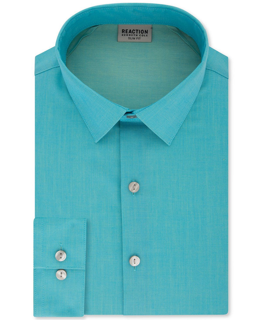 Kenneth Cole Reaction Slim-fit All-day Flex Dress Shirt Bermuda