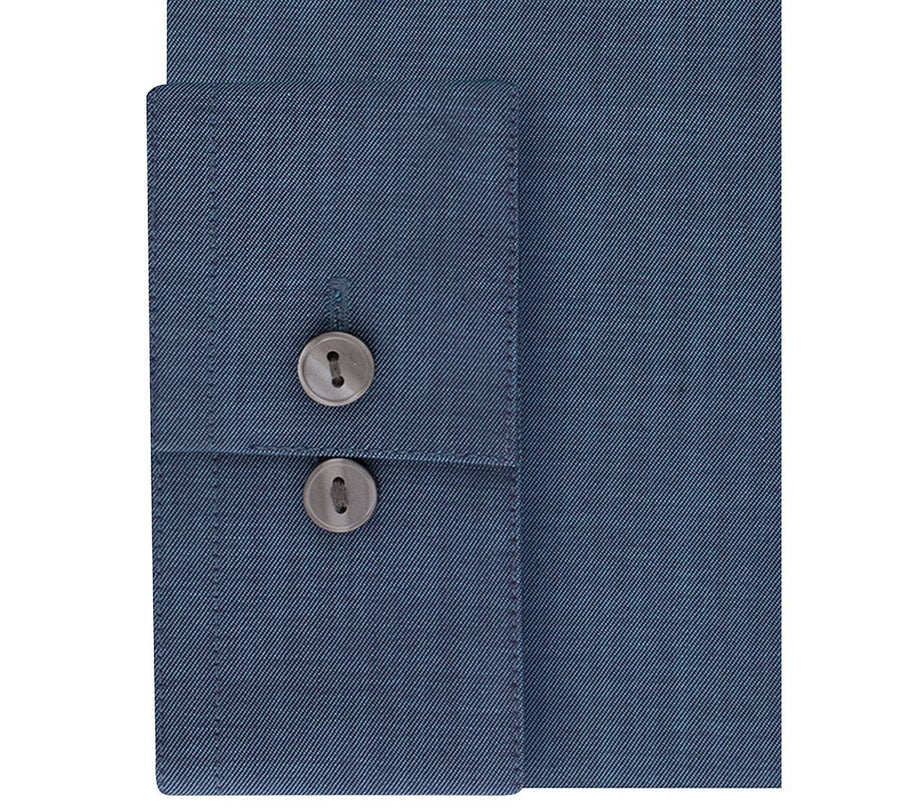 Kenneth Cole Reaction Slim-fit All-day Flex Dress Shirt Navy