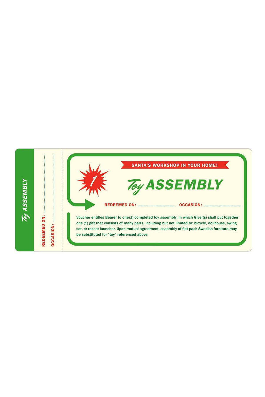 Knock Knock Holiday Vouchers 20-Pack Set