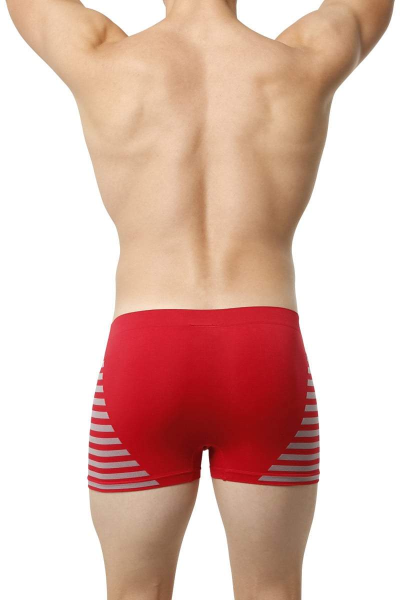 Knocker Red Side Stripe Seamless Boxer Brief