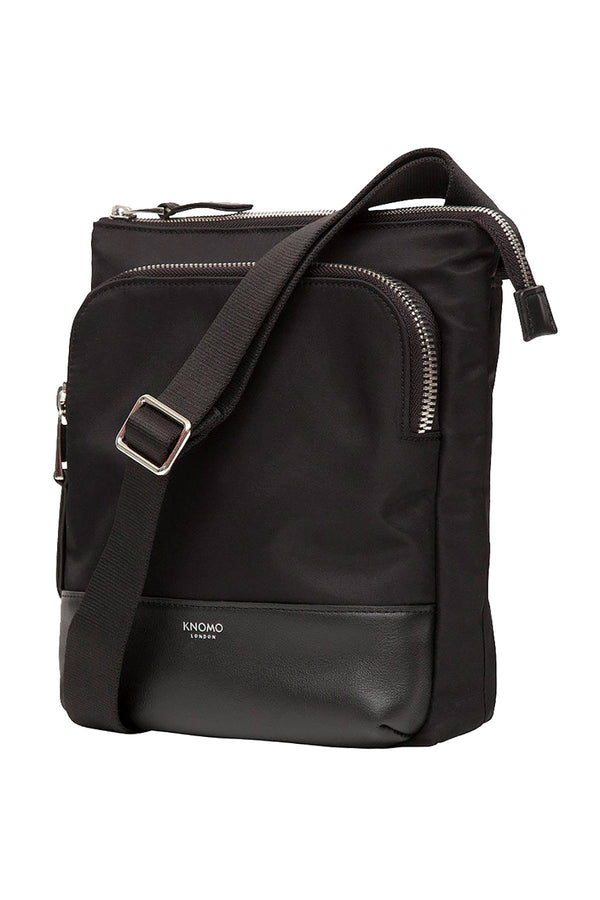 Knomo London Black Carrington Mini 10'' X-Body Bag