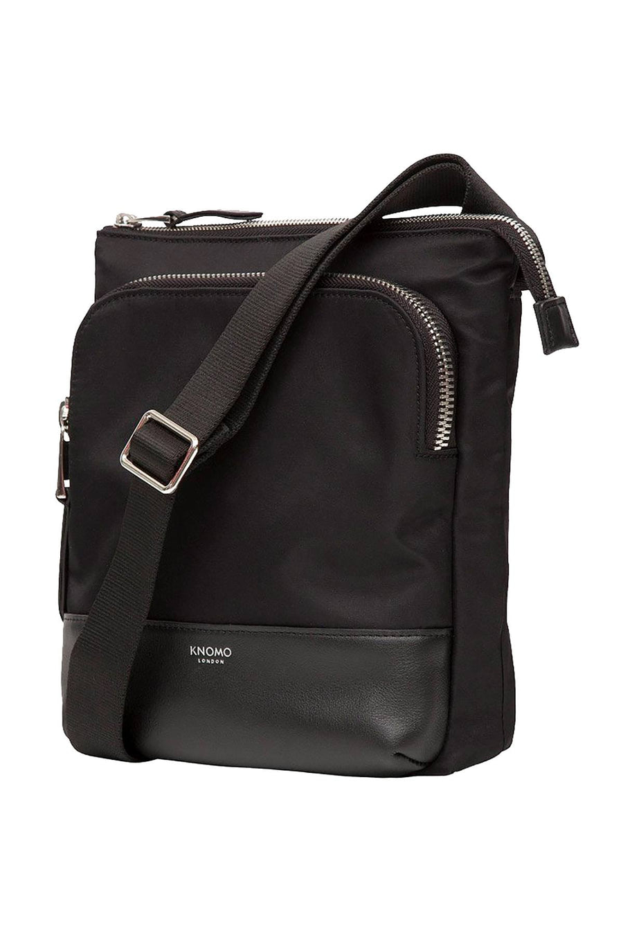 Knomo London Black Carrington Mini 10'' X-Body Bag