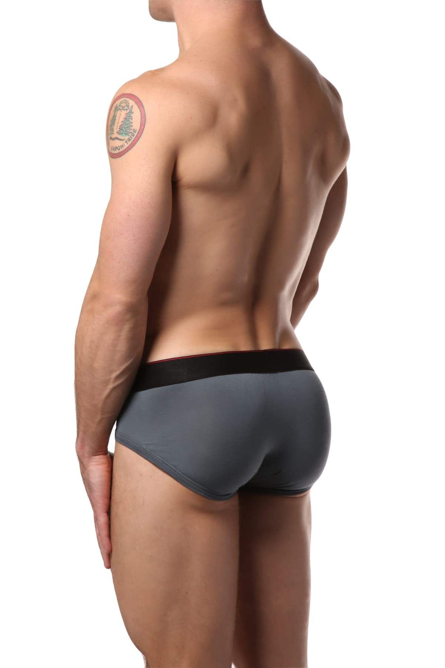 Krakatoa Flat Grey Brief