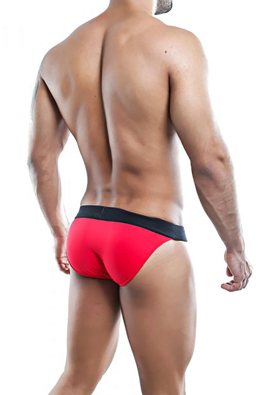 Kyle Red/Black Swim Bikini Brief
