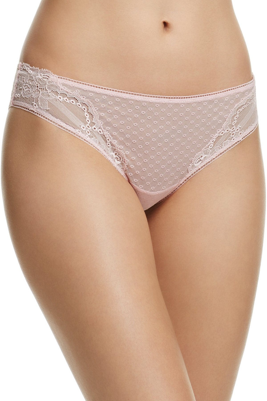 La Perla Light-Pink Tuberose Brazilian Bikini Brief
