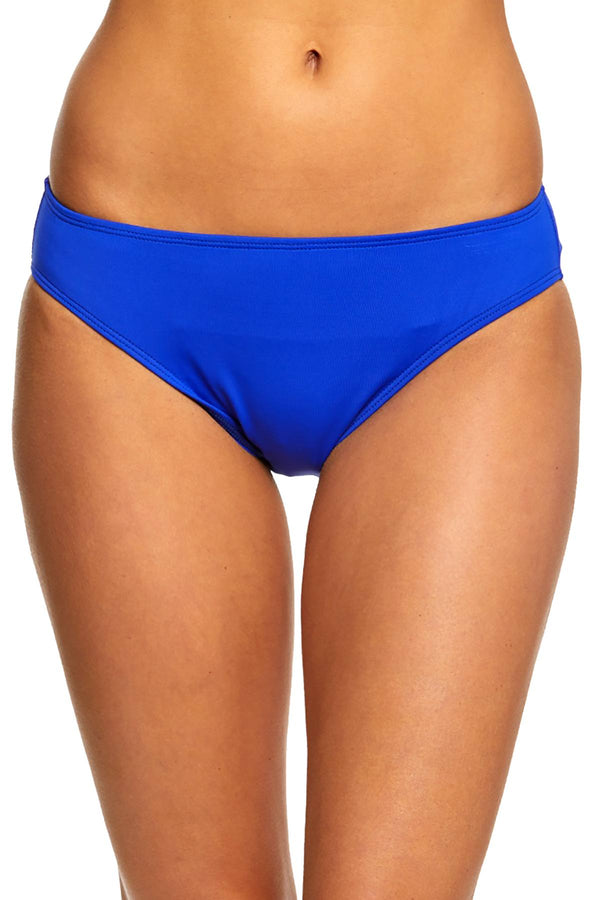 Lauren Ralph Lauren Beach Club Solids Hipster Bottom in Capri Blue