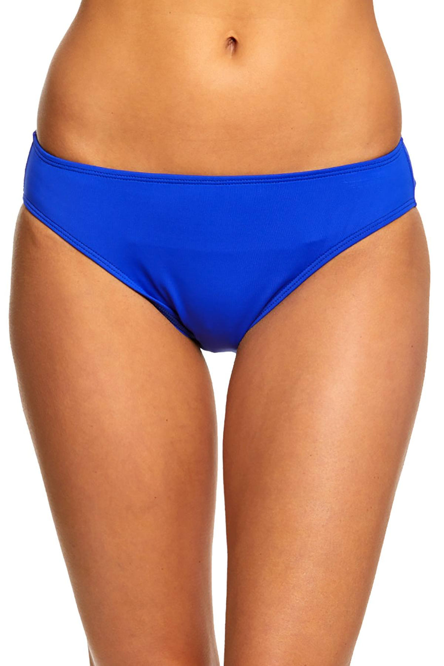 Lauren Ralph Lauren Beach Club Solids Hipster Bottom in Capri Blue