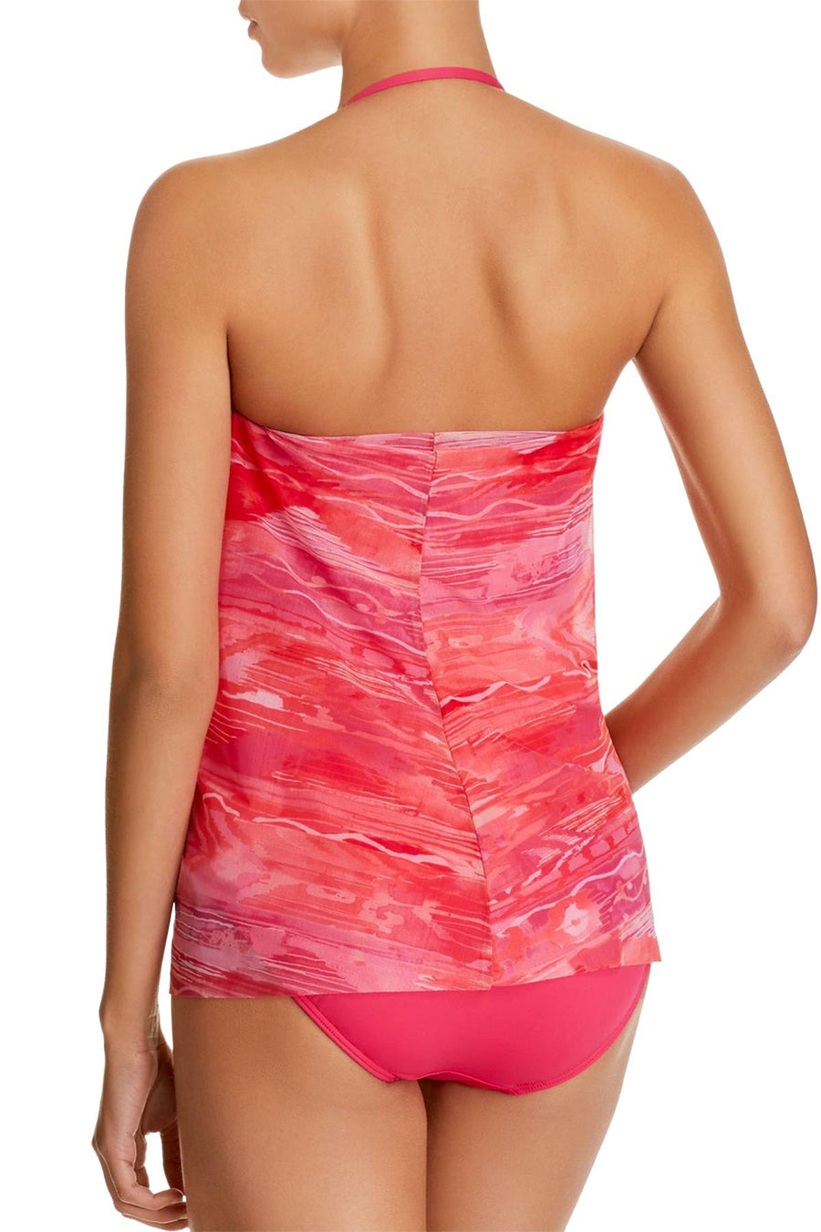 Lauren Ralph Lauren Coral-Reef Calypso Flyaway Convertible Swimsuit