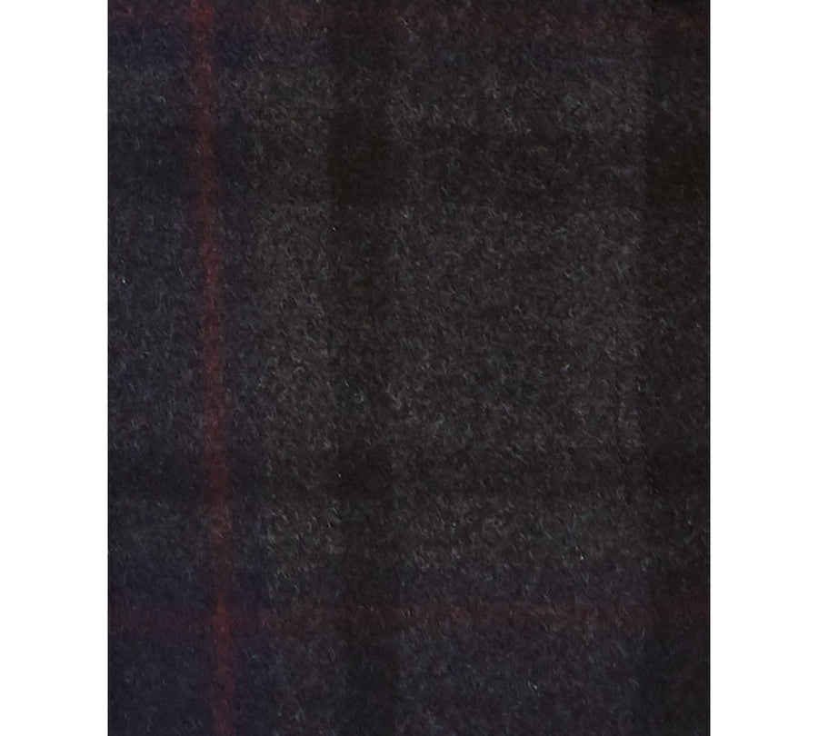 Lauren Ralph Lauren Luke Wool-blend Classic-fit Peacoat Navy Plaid
