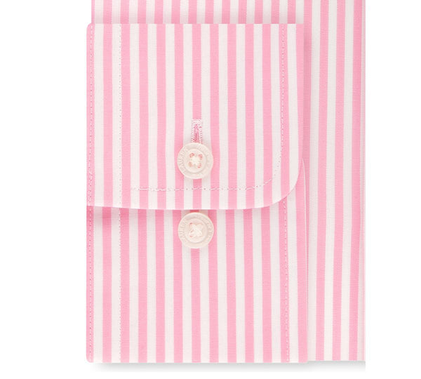 Lauren Ralph Lauren Regular-fit Ultraflex Stripe Dress Shirt Pink