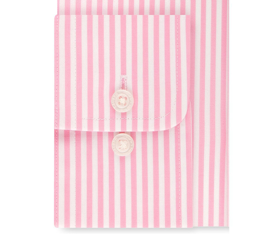 Lauren Ralph Lauren Regular-fit Ultraflex Stripe Dress Shirt Pink