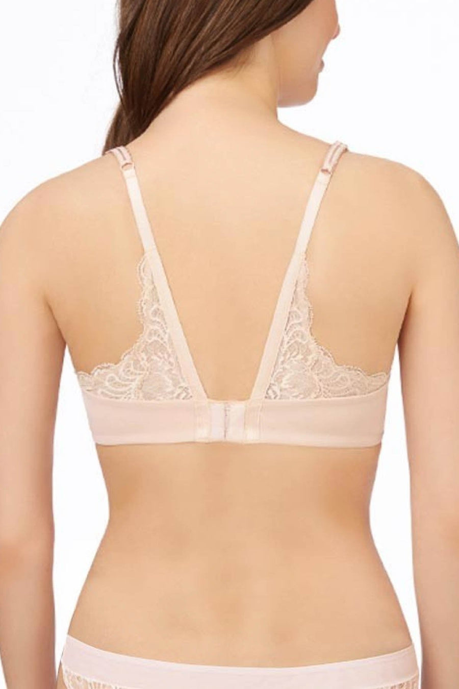 Le Mystere Almond Sophia Lace T-Back Bra