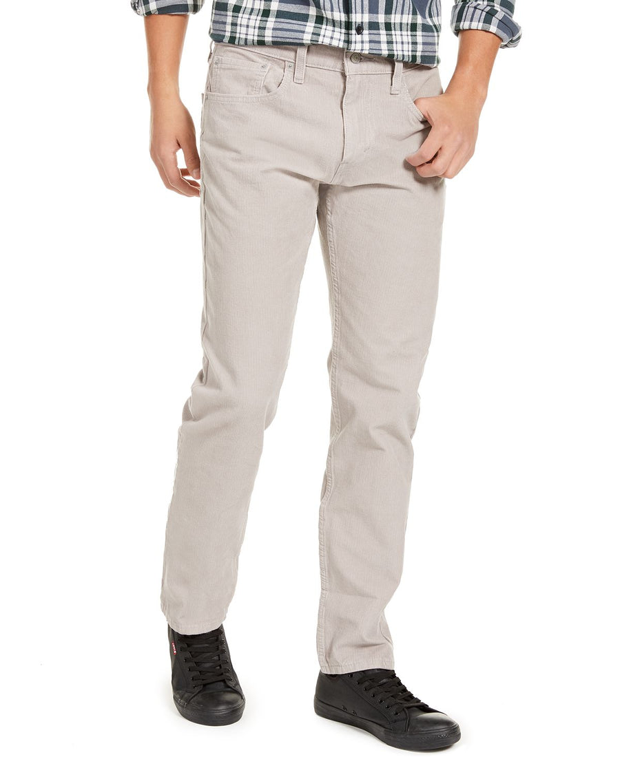 Levi's 502 Taper Corduroy Pants Opal Grey