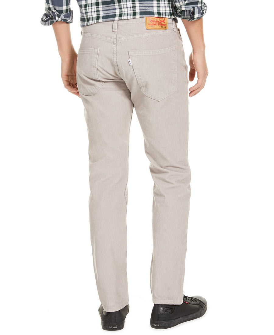 Levi's 502 Taper Corduroy Pants Opal Grey
