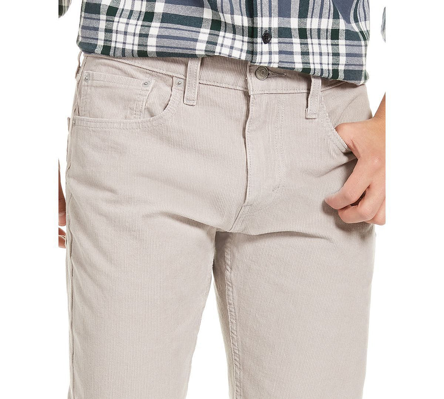 Levi's 502 Taper Corduroy Pants Opal Grey