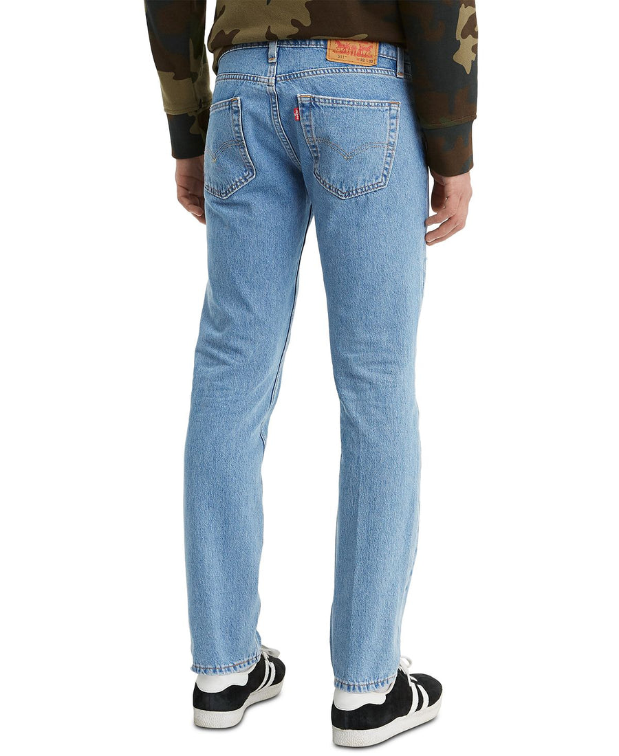Levi's 511 Slim Fit Rip And Repair Jeans Lemongrass Repair