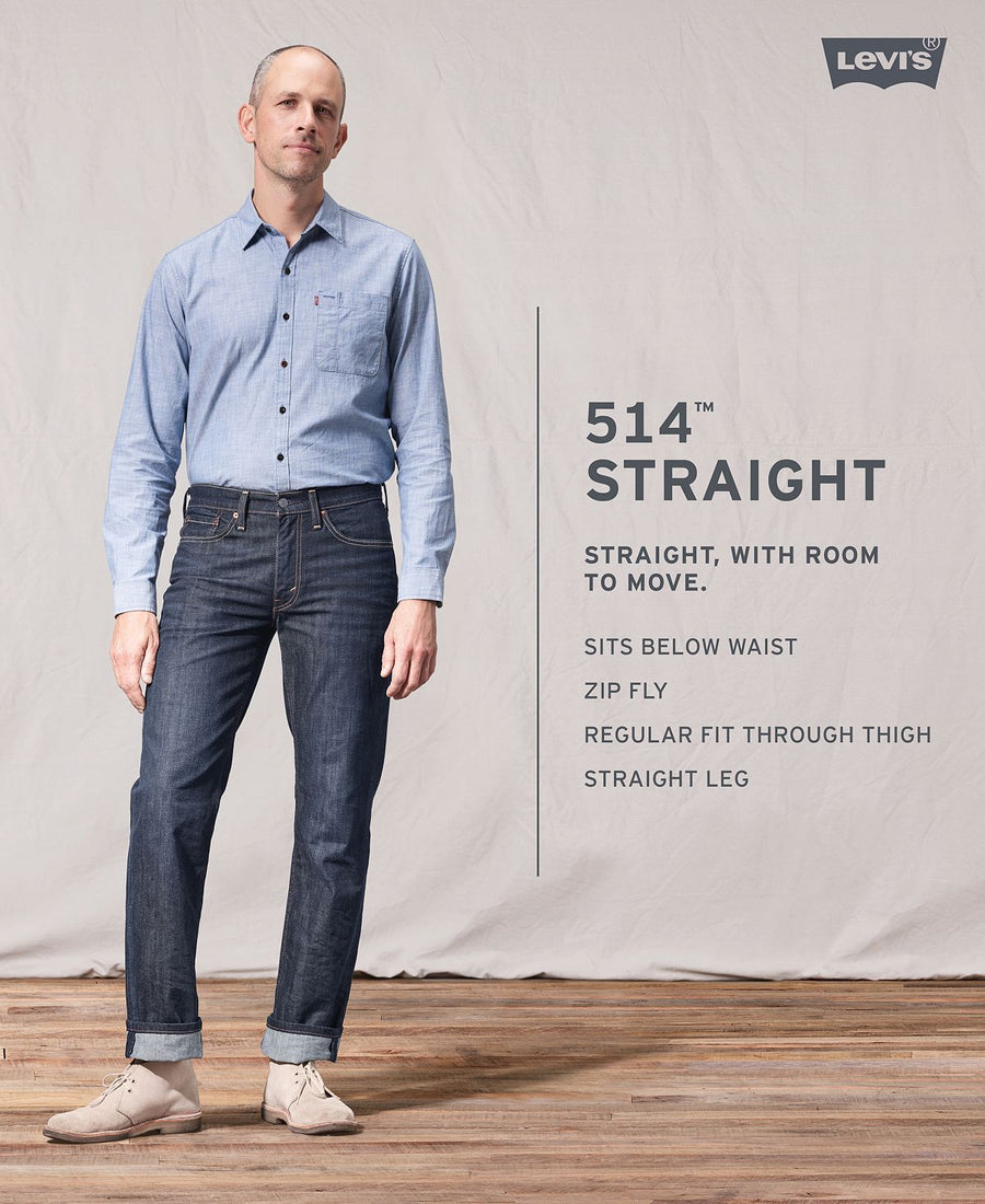 Levi's 514 Straight Fit Jeans Veritable Stretch