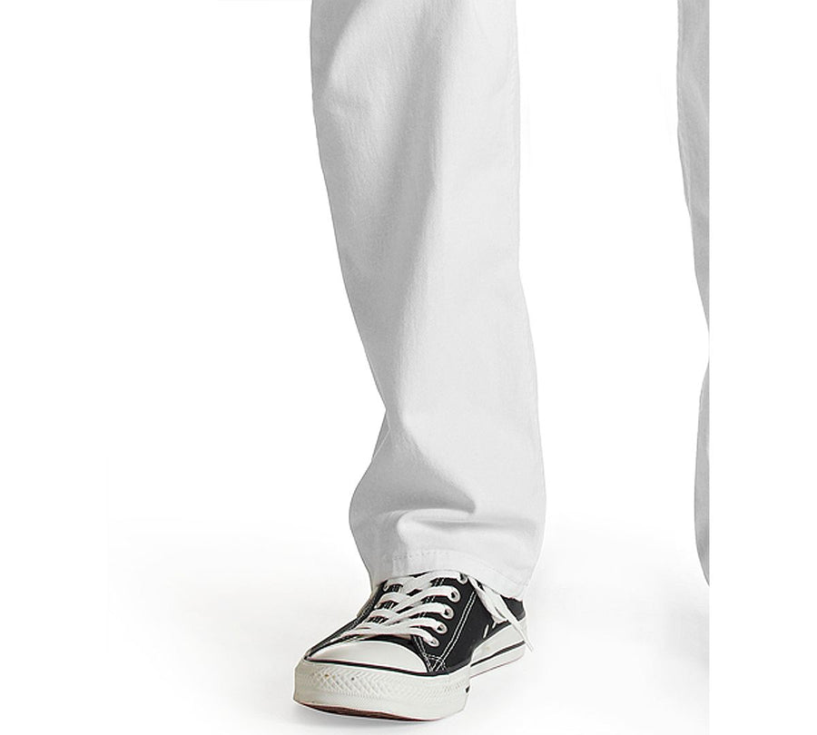 Levi's 514 Straight Fit Jeans White Stretch