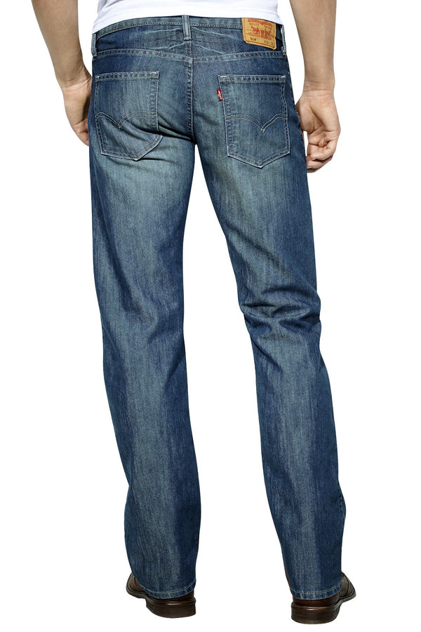 Levi's 514™ Stonewashed-Blue Slim-Fit Straight Leg Jean